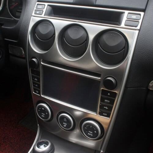 For mazda 6 2013 Middle control panel air outlet Decoration frame