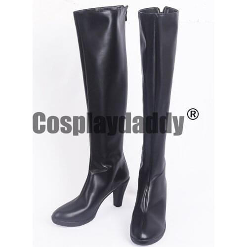 Fate/Grand Order Lancer Queen of the Land of Shadows Witch of Dun Scaith Scathach Cosplay High Heel Shoes Boots S008