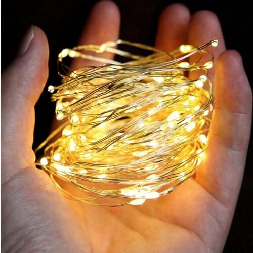 HELTC LED String Lights With Transparent Wire