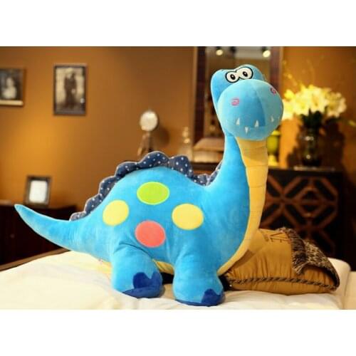 Lovely cartoon dinosaur plush toy large 60cm colourful dinosaur soft doll throw pillow birthday gift b2208