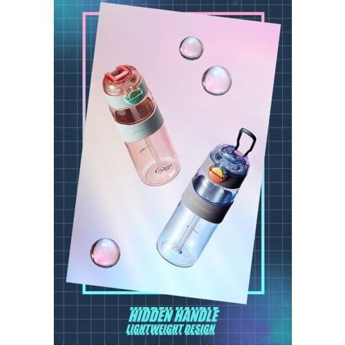 Preferential Promotion 2022 new creative Female Creative Portable Plastic Cup Fashion Sports Cup Student Handy Cup Gift Customiz