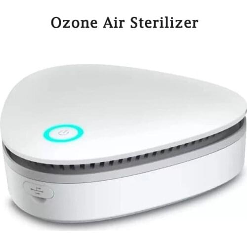 Mini Ozone Generator Deodorizer Air Purifier USB Rechargeable Refrigerator Purifier Portable Air Deodorizer For Small Space
