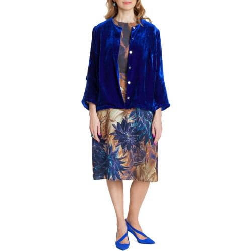 Модный Дом "Ия Йоц" Women's Velvet Blazers