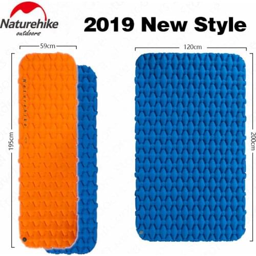 Naturehike Mat Outdoor Camping Inflatable Mattress Ultralight Air Bed Portable Tent Sleeping Pad Camp Moisture-proof Pad
