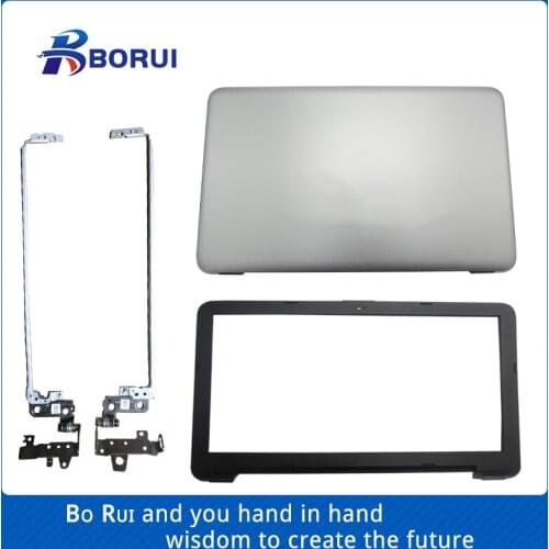 New Laptop LCD Back Cover/Front Bezel/ LCD hinge FOR HP 15-BA 15-AY TPN-C125 250 255 G5 serie 854988-001 854987-001 854911-001