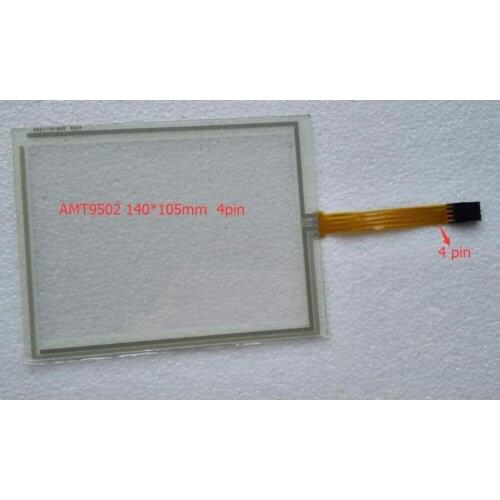 Original AMT9502 AMT 9502 touchpad 140*105mm 5.7 inch 4 line touch screen