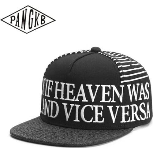 PANGKB Brand What If CAP BROOKLYN hip hop snapback hat spring autumn for men women adult outdoor casual sun baseball cap bone