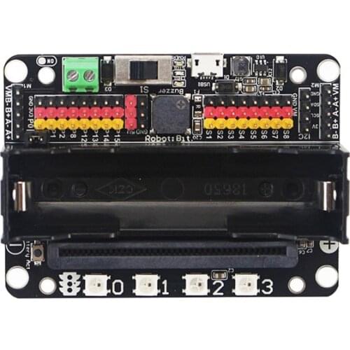 Micro: Bit Expansion Board Robotbit V2.0 Supports Makecode Offline Programming Micro:Bit Extension Board Robotbit