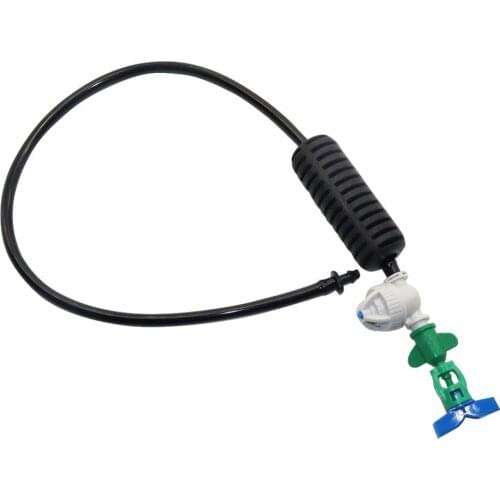1 set 360 degree unobstructed rotating atomization micro-nozzle water sprayer with Hanging Hammer and Anti-drip Device