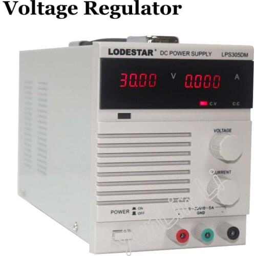 Voltage Regulator/Stabilizer 30V 5A DC Power Supply High Precision Four Digital Display Power Supply LPS305DM