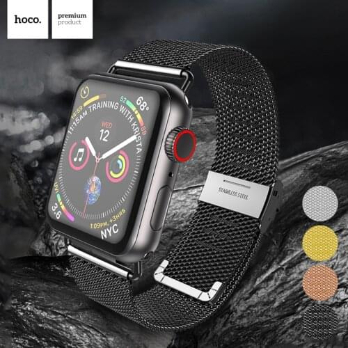 Watchband for Apple Watch Band Series 5 4 3 2 1 38mm 42mm Luxury Stainless Steel strap iWatch 44mm 40mm Metal Bracelet Women men