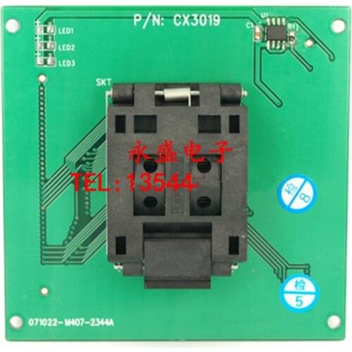 Brand New And Original Packaging CX3019 IC Test Socket Adapter, Suitable For SUPERPRO Series Programmers