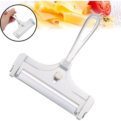1pc Cheese Slicer Adjustable Grater Planer Aluminum Butter Cutter for Home Kitchen Slicing Tools Supplies