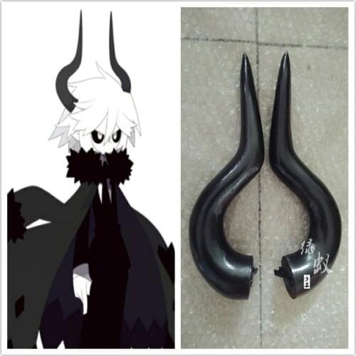 Hot Anime Game Gray Garden Cosplay Kcalb Horns Head Clip Headwear Hairwear Cosplay Props Cosplay Accessories Hair Clip Halloween