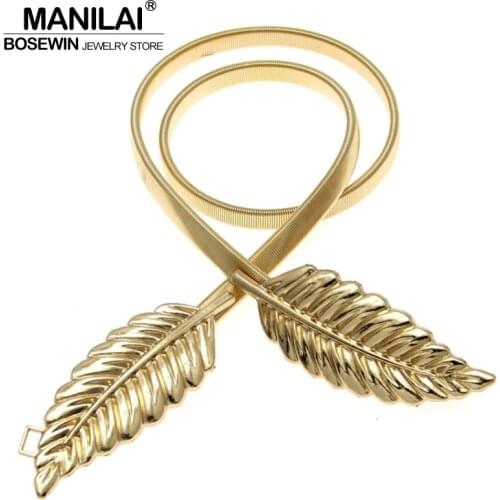 MANILAI Hot T Show Belly Chain Belts For Women Body Jewelry Fahion Waist elastic Body Chain Jewelry Womens Belt Evening Dress