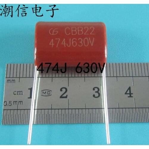 10cps CBB22 474J 0.47UF 470NF 630V 20MM