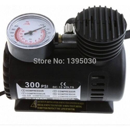 40pcs/lot 12V Car Auto Electric Pump Air Compressor Portable Tire Inflator 300PSI K590