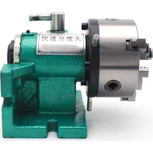 5" quick indexing head with 125mm chuck kit