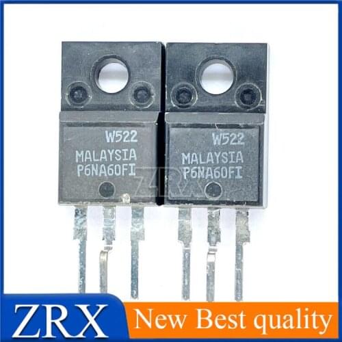 5Pcs/Lot New Original P6NA60FI Triode Integrated Circuit Good Quality In Stock