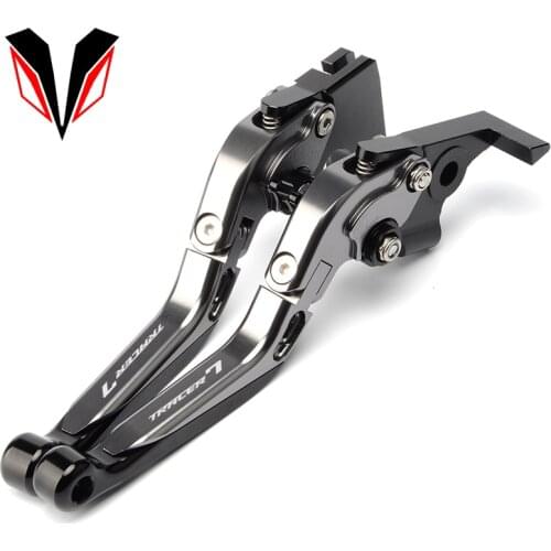 For Yamaha TRACER 7 2021 TRACER 7 GT Accessories Motorcycle CNC Aluminum Folding Brake Clutch Levers Extendable Adjustable