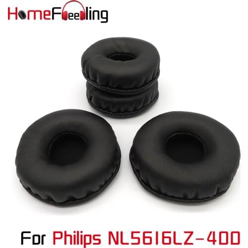Homefeeling Ear Pads for Philips NL5616LZ-400 Headphones Super Soft Velour Sheepskin Leather Ear Cushions Replacement Parts