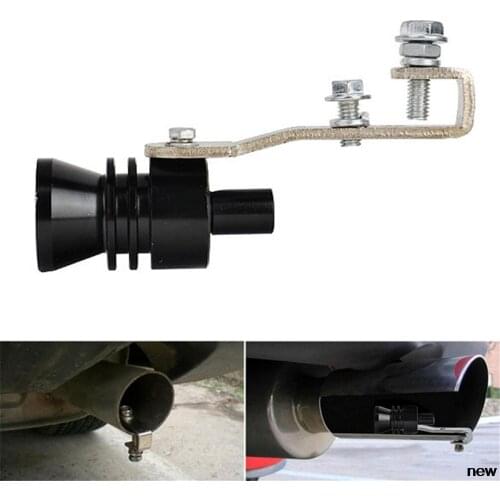 Car Exhaust Pipe Muffler Sound Whistle Simulator black for Fiat Punto Palio Uno Idea Bravo Sedici Grande Tipo Qubo Panda Mobi