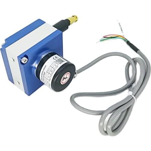 CESI-S1500 Depth distance measuring cable string pot transducer 1500mm digital pulse output displacement sensor