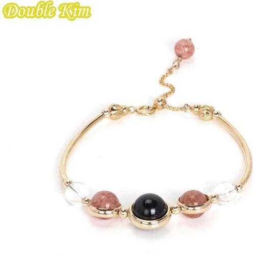 Double kim White Bracelets
