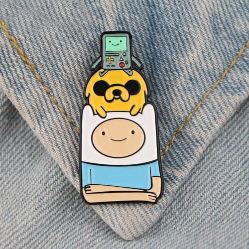 DZ463 Good Quality Anime Enamel Pins Custom Brooches Lapel Badge Jewelry For Friends Kids Gift