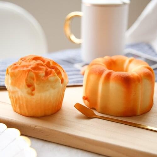 Artificial Bread Simulation Bread Model Home Decoration Soft Aroma Baking Photography Teaching Props Simulation Cake Model