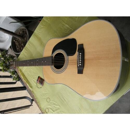 China guitar factory custom new solid spruce top acoustic guitar D type 28 model 41" guitar 9yue7