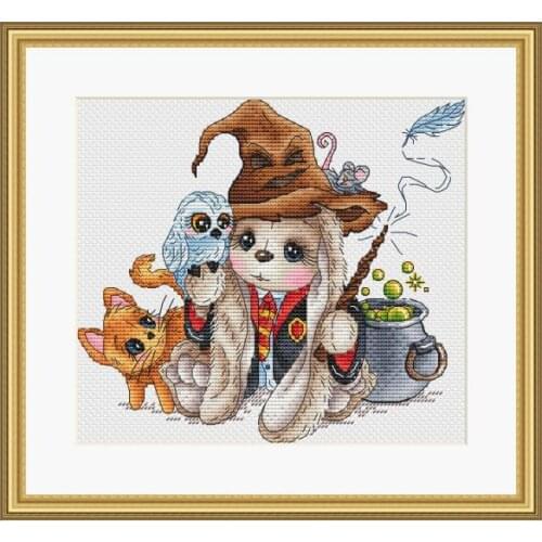 ZZ1110 Decoration Home Decor New Arrival Homfun Craft Christmas Cross Stich Set NO Hoop Counted DIY Cross Stitch Kit Painting