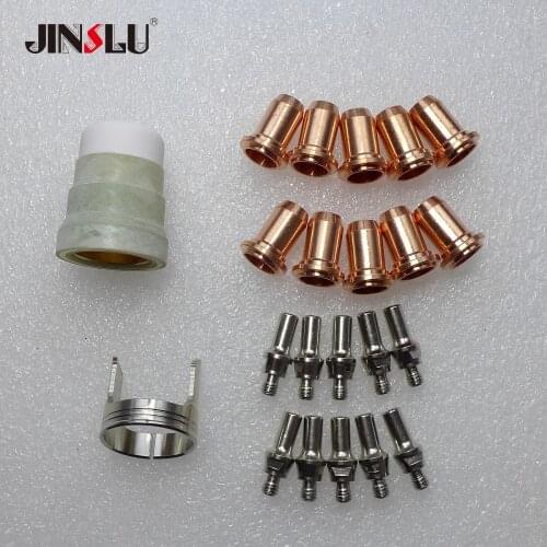 Nozzle Tip Electrode Kit Fit Tesla Weld CUT 50 Plasma Cutter Torch IPT45 IPT-45
