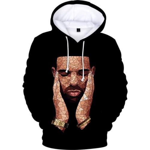 New 3D Print Drake Sweatshirt Streetwear High Quality Harajuku Casual Brand Tracksuit Loose Sweatshirt Men/Women Pullovers