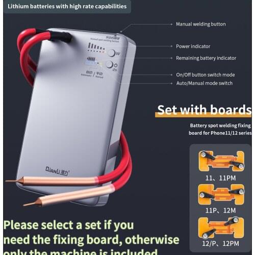 QianLi Macaron Portable Spot Welding Machine Micro Spot Welder Mobile Phone Battery Flex Replacement Repair PEN Tool