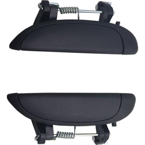 2PCS LEFT RIGHT OUTSIEDE DOOR HANDLE FOR Renault Clio 1998 1999 2000 2001 2002 2003 2004 (Front= Rear) RH:7701471884 LH:770147