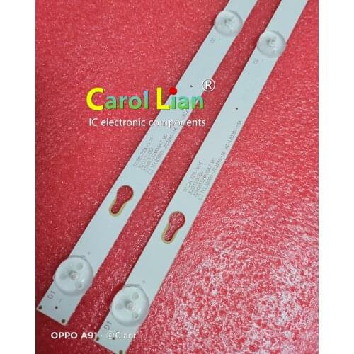 10peças/lote para 32F6B retroiluminação led 4C-LB320T-HRB 32HR332M05A7 6v TCL32D05-ZC22AG-16 CJ9W04 V4 08-32F6000-LPN002B