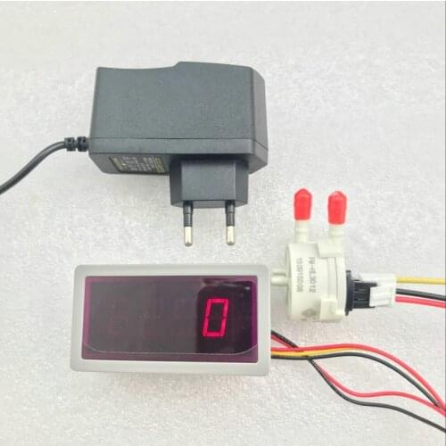 US308MT Water Shortage Alarmer USN-HS06PX 6mm OD Plug Nylon hall effect water flow sensor 75-760ml/min without siren