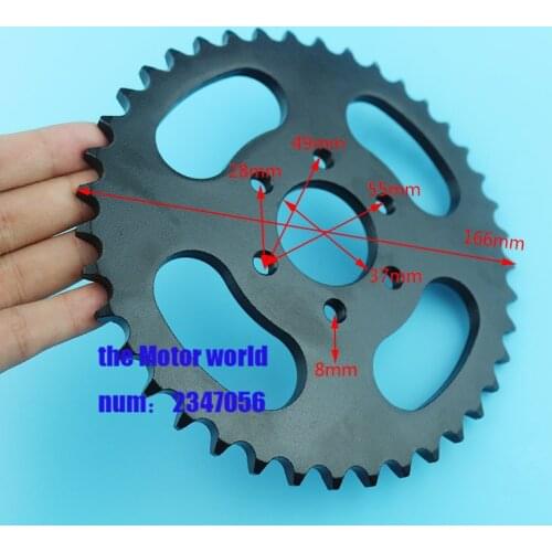 NEW quality 40T 40 Teeth 428 37mm Rear Chain Sprocket for 150cc 250cc ATV Pit Dirt Bike