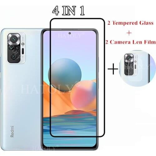 Glass For Xiaomi Redmi Note 10 Pro Screen Protector Tempered Glass For Redmi Note 10 Pro Glass For Redmi Note 10 Pro Camera Lens