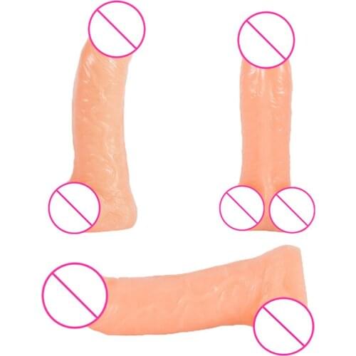 12CM Silicone Jelly Dildo For Women Soft Realistic Mini Penis Toy For Adult Anal Plug Dick Suction Cup Strapon Sex Toy For Woman