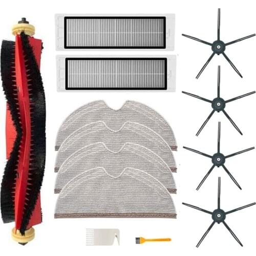 13Pcs Replacement Parts for Xiaomi Roborock S6 S60 S65 S5 MAX S6 MAXV S6 Pure Vacuum Cleaner Accessories Brushes Filters