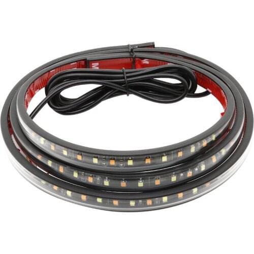 2pcs LED Side Pedal Light Pickup Truck Chassis Light With Turn Warning Light Two-color Undercarriage Atmosphere Light