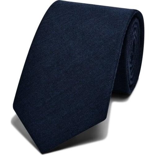 2020 Designer New Fashion 7cm Ties for Men Wool Neckties Simple Bridegroom Wedding Casual Business Accessories with Gift Box