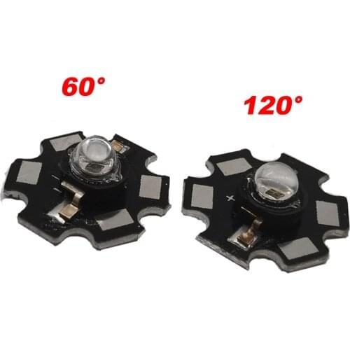 5pcs 3W Infrared IR High Power LEDs Emitter CCTV Camera IR Diode for Security Black LEDs 850nm 940nm 3W 700mA