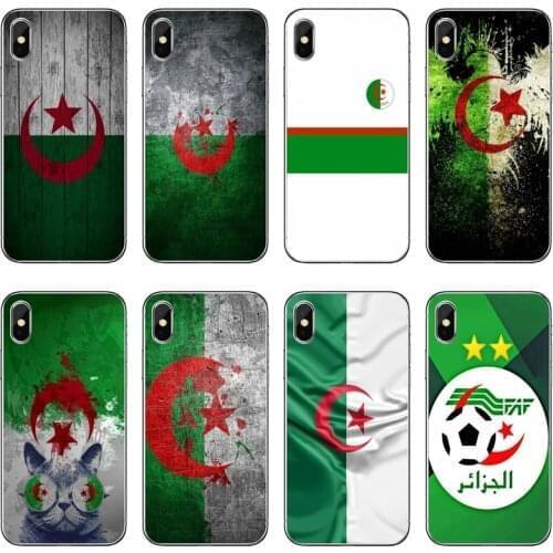 Algerian Flag Silicone Phone Case For Xiaomi Redmi 9T 9C 9A 7 7A K20 6 6A S2 Redmi Note 9S 9T 9 8 8T 7 6 5A Pro