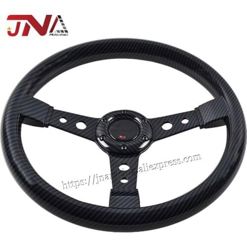 350mm 14 inch Car Racing Drifting Steering Wheel Water Transfer Steering Wheel Universal