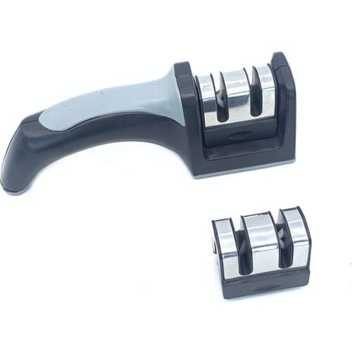 Household Convenient Quick knife Sharpener ceramics Whetstone Stick Sharpening Kitchen Knife Kitchen Gadget Sharpener 2-Stage