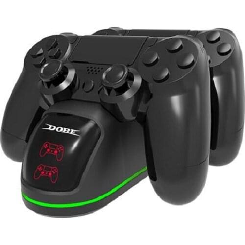 Dual Charing Dock Charger with Charging Status Display Screen for PlayStation 4 / PS4 Slim / PS4 Pro Controller