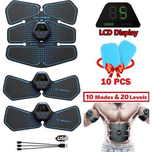 EMS Hip Muscle Stimulator Fitness Lifting Buttock Abdominal Trainer Weight loss Body Slimming Massage Dropshipping Unisex